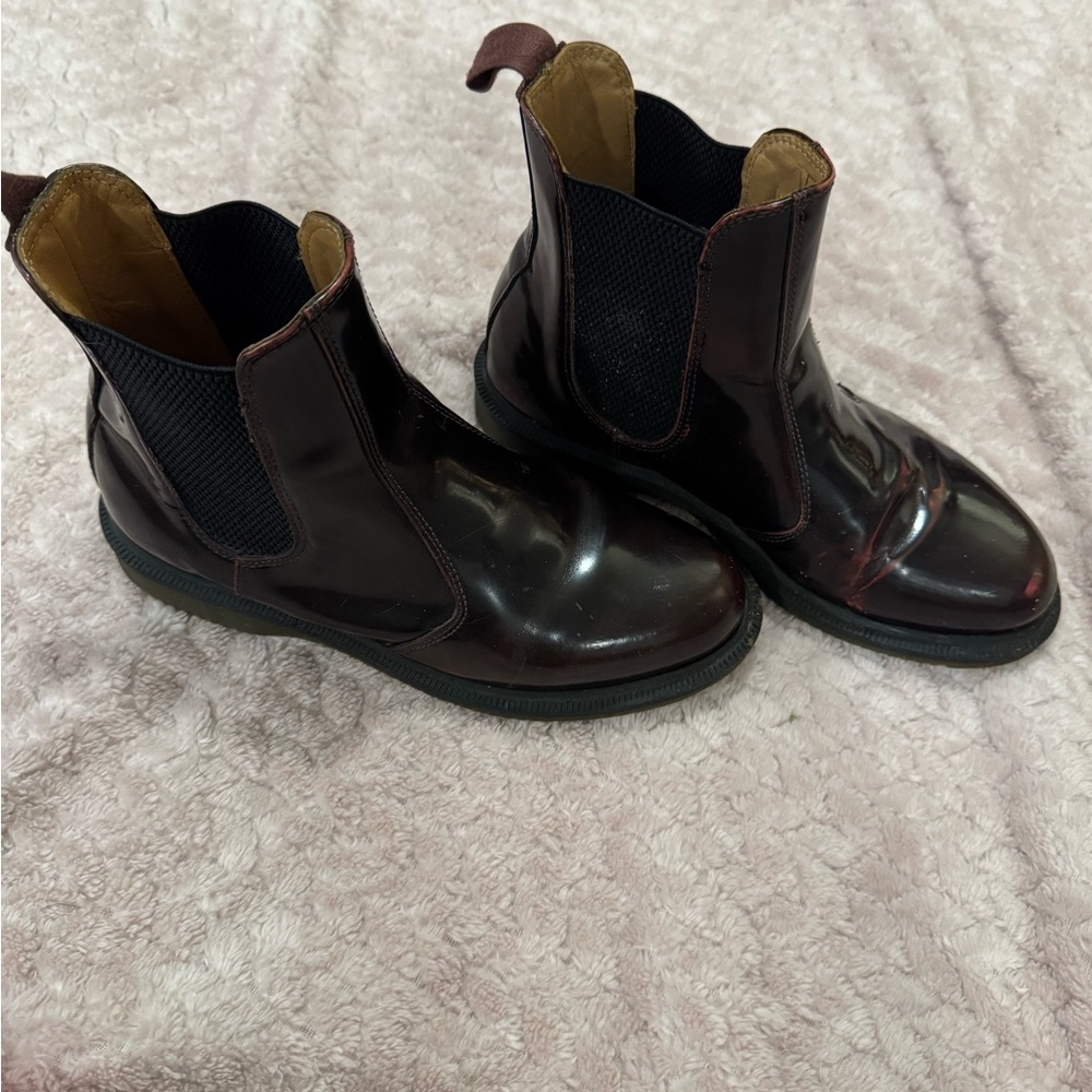 Black/Maroon Doc Martens size 7